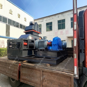 2PG0806彈簧式對輥破碎制砂機設備發(fā)貨圖片