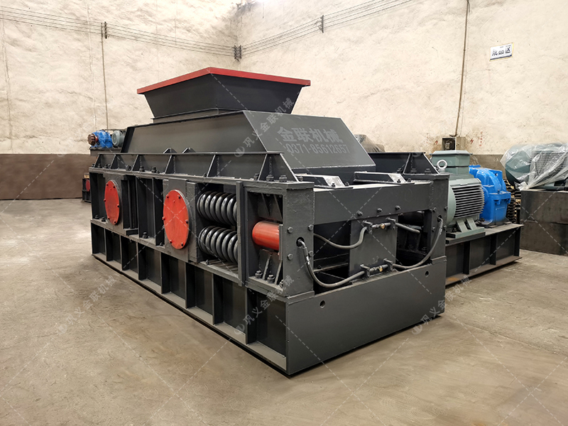 2PG1500X800大型對輥破碎機(jī)發(fā)貨圖片_發(fā)往陜西漢中_破碎石英砂