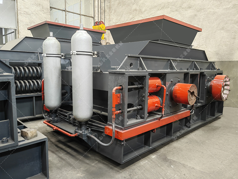 時產80-100噸液壓對輥破碎機用哪個型號，多少錢一臺？